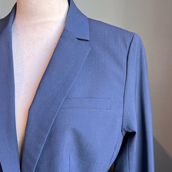 BANANA REPUBLIC Navy Blue Women’s Blazer Size 10 - Excellent Condition - Picture 7 of 14